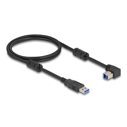 delock-81112-cable-usb-5-gbps-tipo-a-macho-a-tipo-b-macho-90-acodado-hacia-abajo-1-m