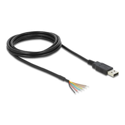 delock-83527-convertidor-usb-20-a-serial-uart-lvttl-con-6-hilos-abiertos-y-tension-de-salida-de-33-v-18-m