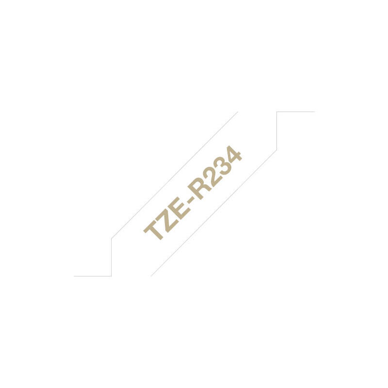 brother-tze-r234-cinta-para-impresora-de-etiquetas-oro-sobre-blanco brother-tze-r234-cinta-para-impresora-de-etiquetas-oro-sobre-blanco