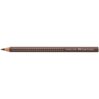 faber-castell-jumbo-grip-110976-marron-10-piezas