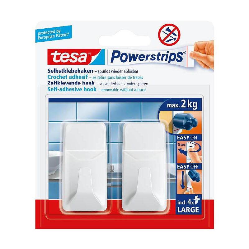 tesa-powerstrips-interior-gancho-toallero-blanco