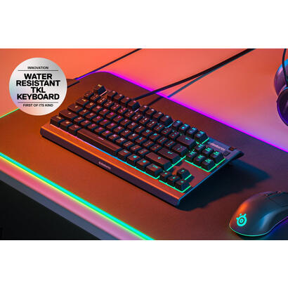 teclado-nordico-steelseries-apex-3-tkl-juego-usb-qwerty-negro