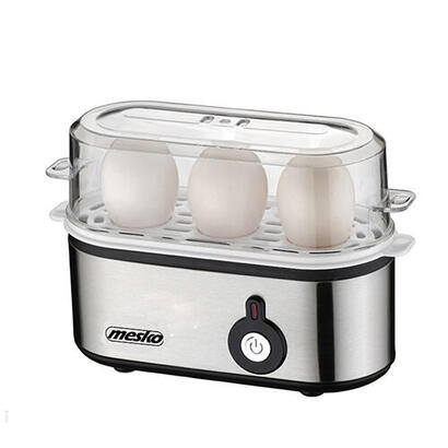 mesko-home-ms-4485-cuecehuevos-3-huevos-210-w-negro-plata-transparente