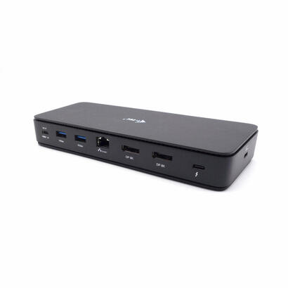 i-tec-thunderbolt-4-2x-display-dock-generation-3-7x-usb-thereof-1x-tb4-25glan-pd-92w-1m-tb4-cable-sd-tf-cardreader-35-mm-audio
