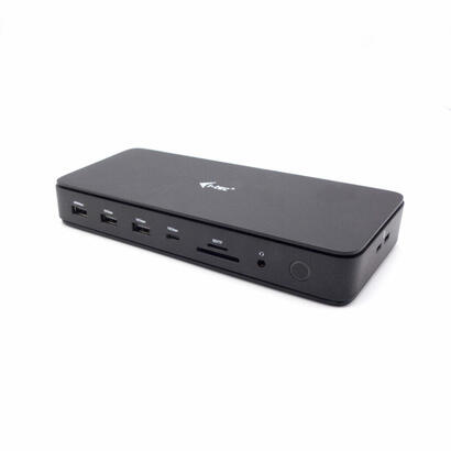 i-tec-thunderbolt-4-2x-display-dock-generation-3-7x-usb-thereof-1x-tb4-25glan-pd-92w-1m-tb4-cable-sd-tf-cardreader-35-mm-audio