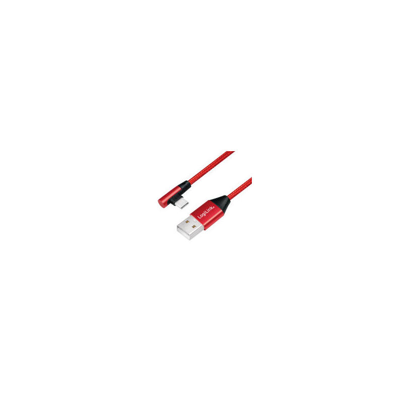 logilink-cu0145-cable-usb-03-m-usb-20-usb-a-usb-c-rojo