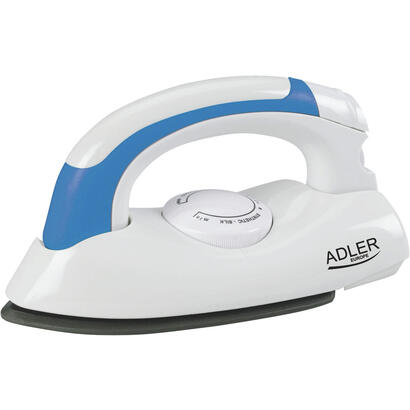 plancha-adler-ad-5015-seco-800-w-azul-blanco