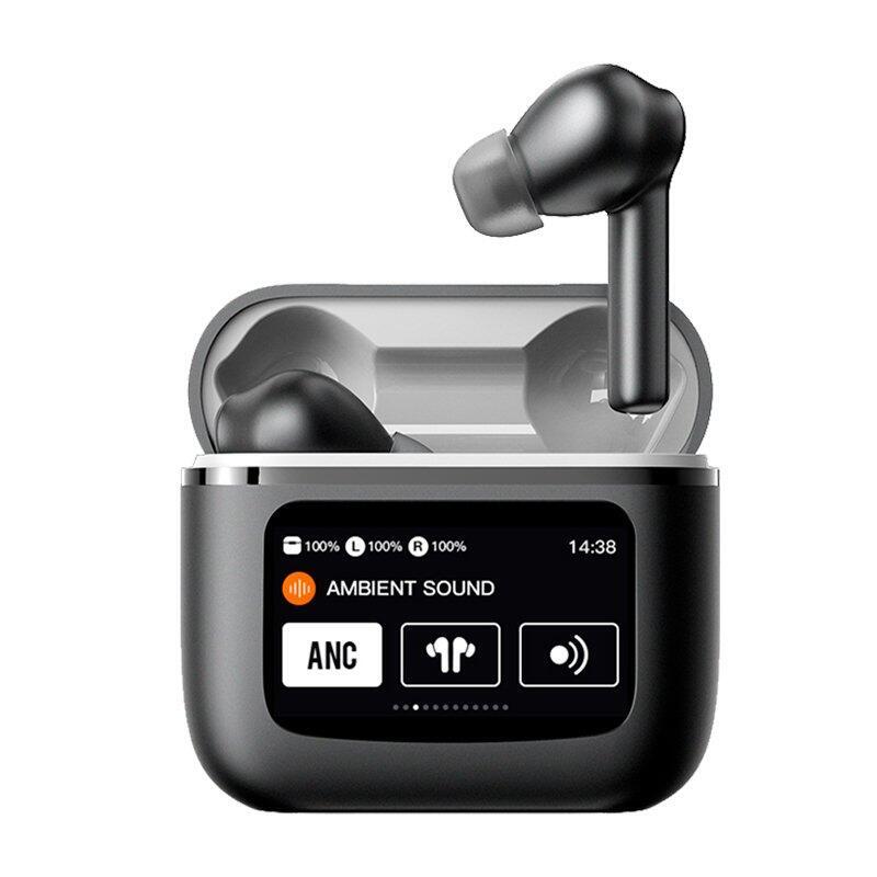 cool-auriculares-stereo-bluetooth-earbuds-lcd-touch-negro