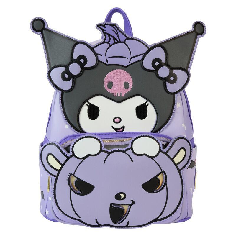 mochila-pumpkin-kuromi-sanrio-loungefly