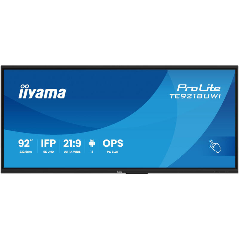 iiyama-prolite-te9218uwi-b1ag-pantalla-publica-negro-mate-ultrahd5k-va-pantalla-tactil-usb-c-te9218uwi-b1ag