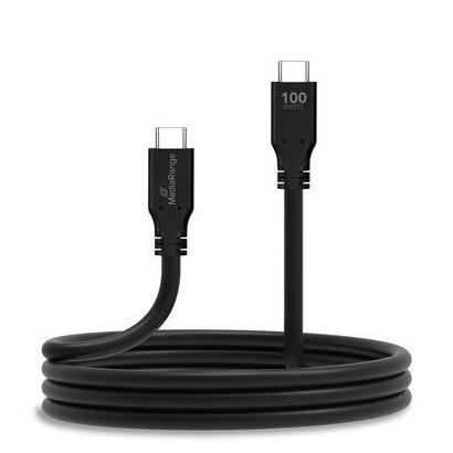 cable-mediarange-mrcs218-usb-usb-32-gen-1-31-gen-1-3-m-usb-c-negro