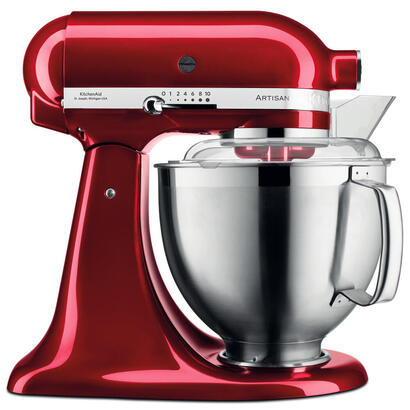 robot-kitchenaid-artisan-5ksm185ps-de-cocina-300-w-48-l-rojo