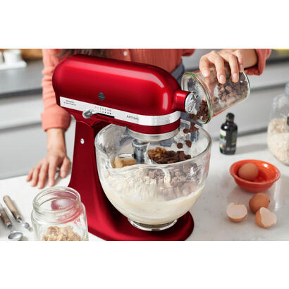 robot-kitchenaid-artisan-5ksm185ps-de-cocina-300-w-48-l-rojo