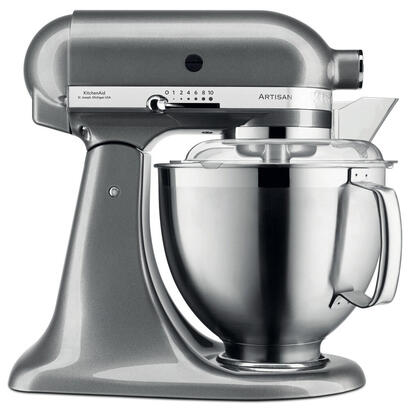 robot-de-cocina-kitchenaid-artisan-5ksm185ps-300-w-48-l-plata
