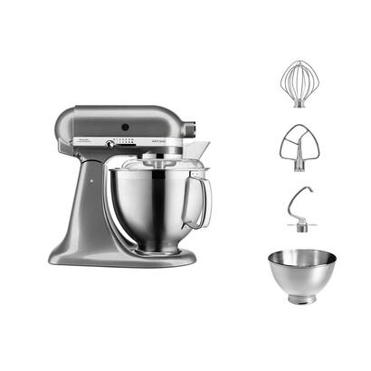 robot-de-cocina-kitchenaid-artisan-5ksm185ps-300-w-48-l-plata