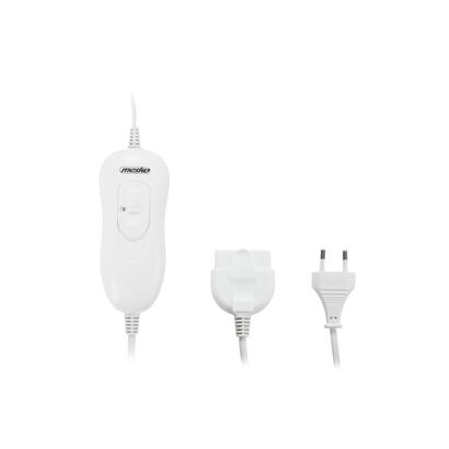 mesko-home-ms-7419-manta-electrica-y-almohadilla-60-w-blanco-poliester