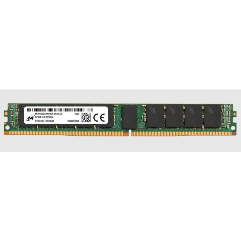 memoria-micron-vlp-rdimm-ddr4-32gb-1rx4-3200mhz-pc4-25600-mta18adf4g72pz-3g2