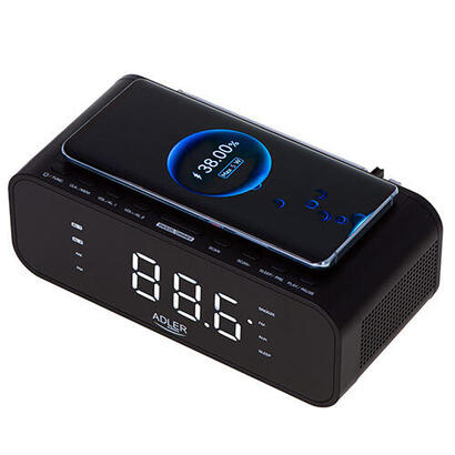 despertador-adler-ad-1192b-alarm-clock-with-wireless-charger-black