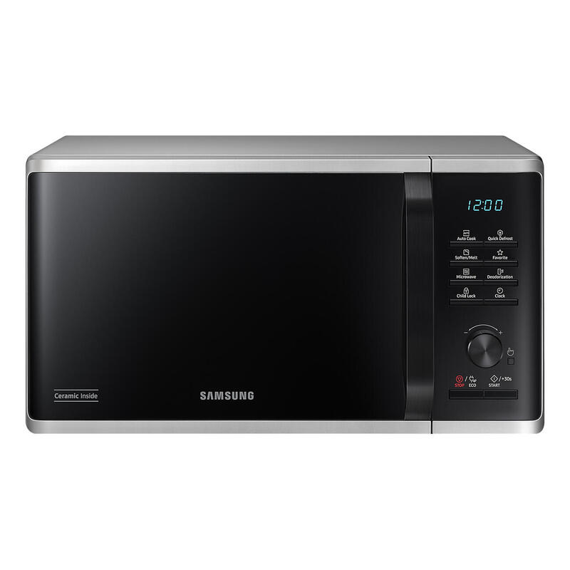 microondas-samsung-ms23b3515as-23-l-1150-w-negro-gris microondas-samsung-ms23b3515as-23-l-1150-w-negro-gris