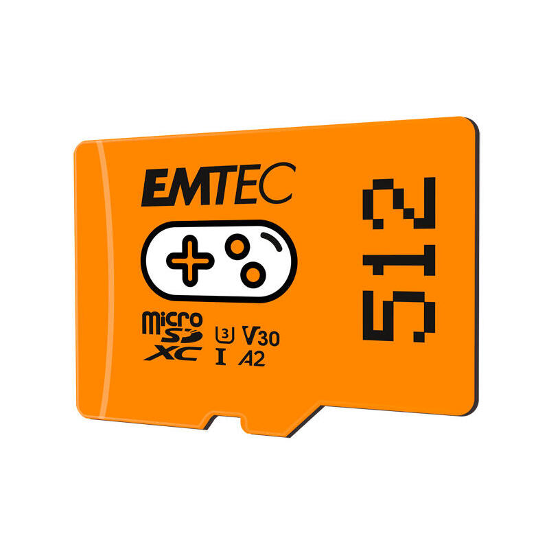emtec-msd-512gb-uhs-i-u3-v30-a2-gaming-naranja emtec-msd-512gb-uhs-i-u3-v30-a2-gaming-naranja
