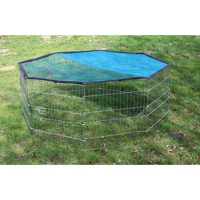 kerbl-82708-espacio-y-jaula-para-animal-de-pequeno-tamano-conejo-negro-azul-acero-inoxidable