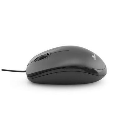 mediarange-raton-optisch-3-tamen-cablegehnden-silent-click-negro