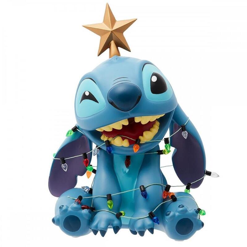 figura-enesco-disney-stitch-luces-navidenas