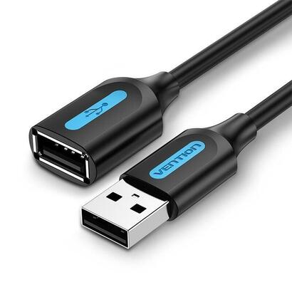 cable-alargador-usb-20-vention-cbibd-usb-macho-usb-hembra-50cm-negro