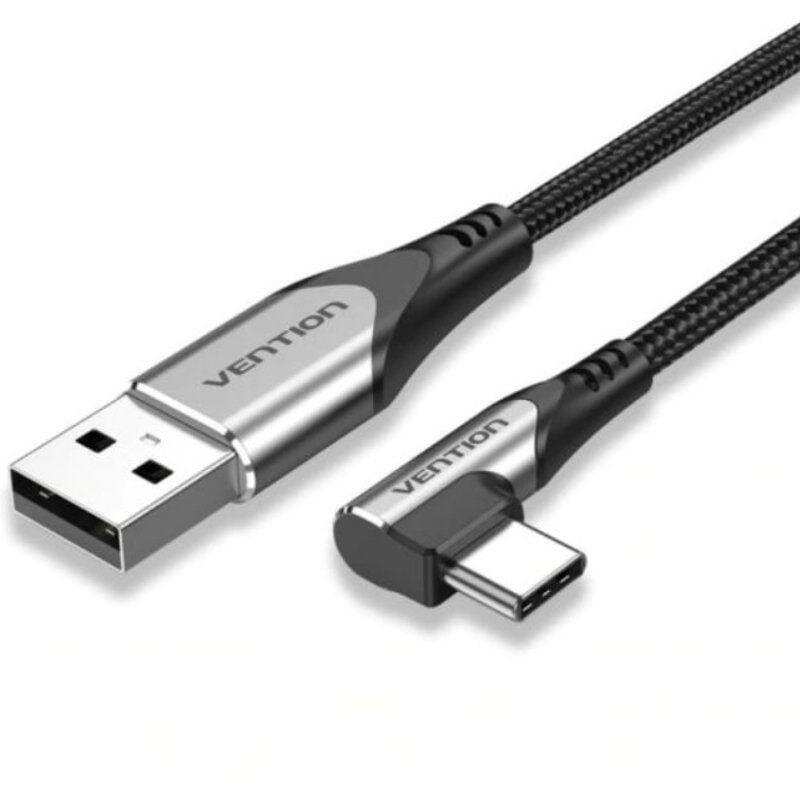 cable-usb-20-tipo-c-270-vention-coehd-usb-tipo-c-macho-usb-macho-5gbps-50cm-gris