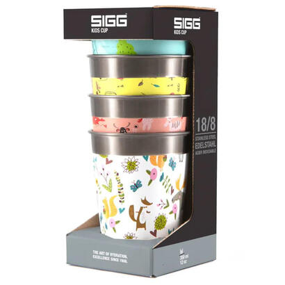 sigg-kids-cup-set-350-ml-multicolor-acero-inoxidable