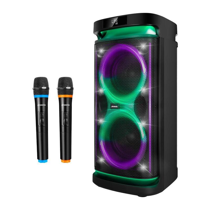 altavoz-rumbleboss-xl-phoenix-160w-rms-bateria-7000-mah-funcion-karaoke-2-microfonos-inalambricos-incluidos