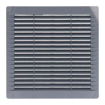 pack-de-2-unidades-rejilla-ventilacion-cuadrada-con-tapones-y-mosquitera-200x200x7mm-abs-gris