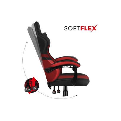 silla-gaming-huzaro-force-44-red-mesh