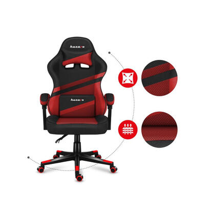 silla-gaming-huzaro-force-44-red-mesh