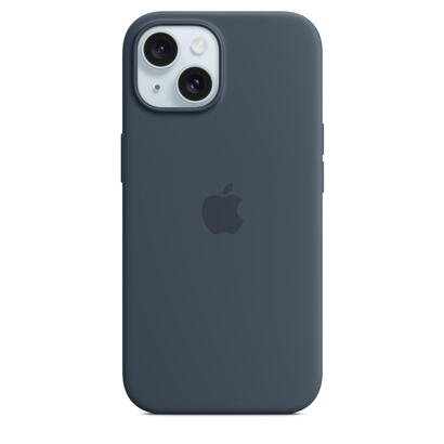 apple-funda-iphone-15-silicone-case-with-magsafe-storm-blue