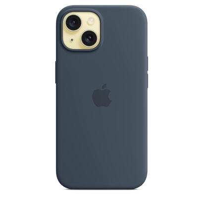 apple-funda-iphone-15-silicone-case-with-magsafe-storm-blue