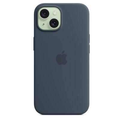 apple-funda-iphone-15-silicone-case-with-magsafe-storm-blue