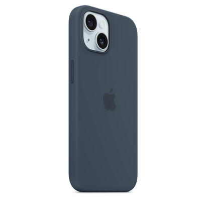 apple-funda-iphone-15-silicone-case-with-magsafe-storm-blue