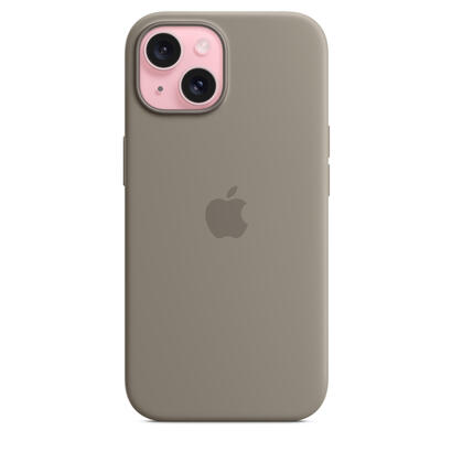 apple-funda-iphone-15-silicone-case-with-magsafe-clay