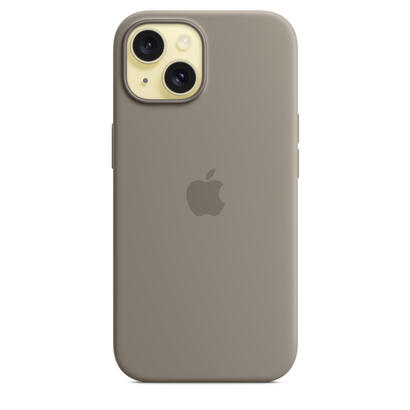 apple-funda-iphone-15-silicone-case-with-magsafe-clay