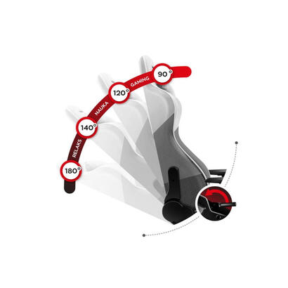 silla-gaming-huzaro-force-62-malla-blanca