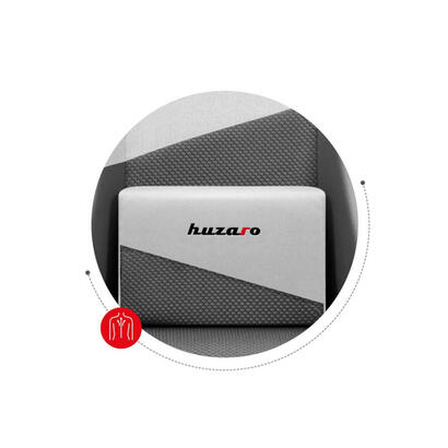 silla-gaming-huzaro-force-62-malla-blanca