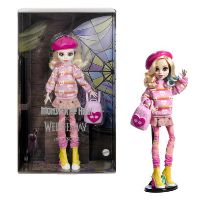 muneca-mattel-monster-high-x-wednesday-enid-hxj05