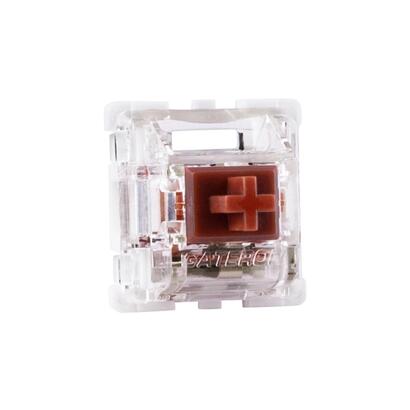 sharkoon-gateron-pro-30-brown-switch-set-interruptores-de-boton-marron-transparente-35-piezas-4044951040582