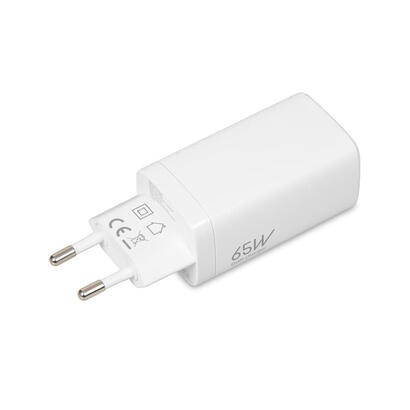 ibox-c-65-pd65w-universal-charger-gan-usb-c-cable-white