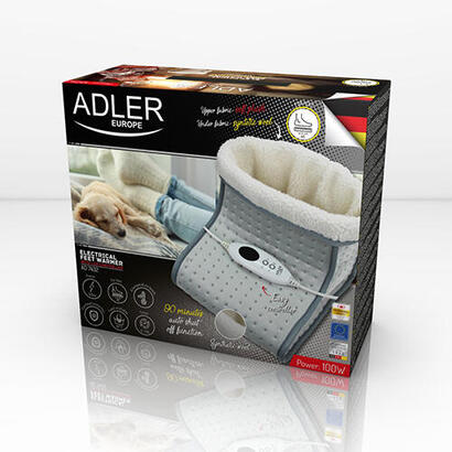 adler-ad-7432-manta-electrica-y-almohadilla-100-w-gris-blanco-felpa-lana-sintetica