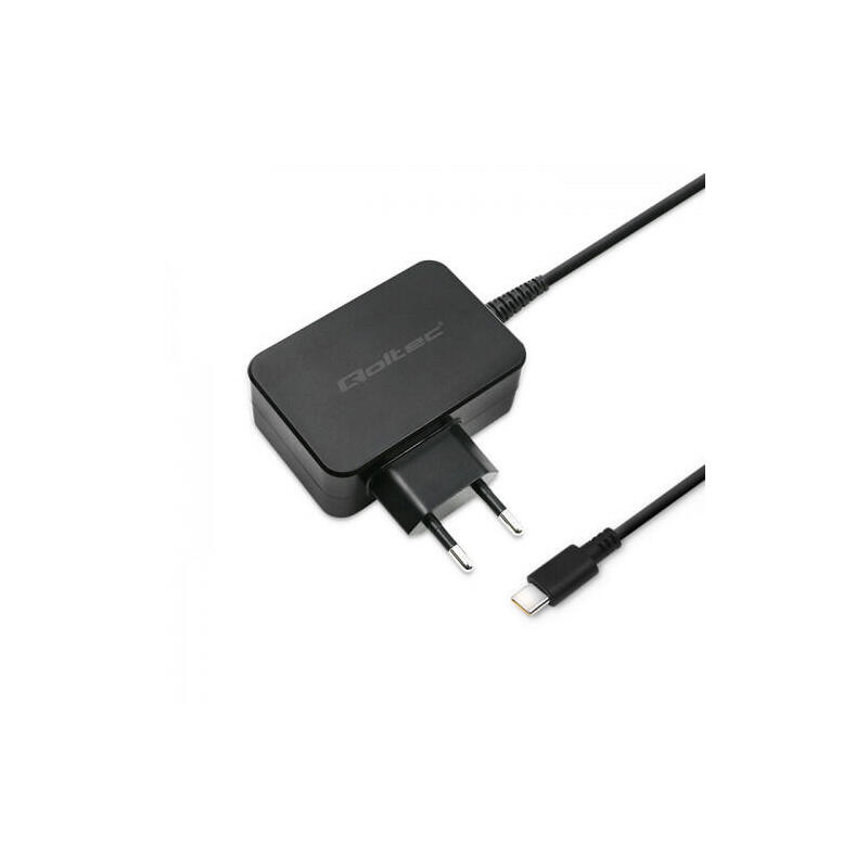 qoltec-51024-cargador-65w-5-20v-3-325a-usb-tipo-c-pd-negro