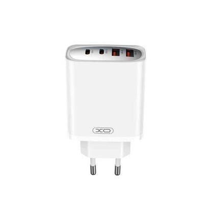 xo-cargador-rapido-usb-a-225w-2-puertos-tipo-c-multiples-voltajes-alta-eficiencia-blanco