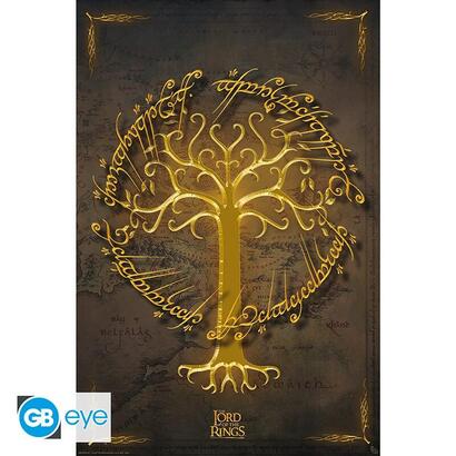 maxi-poster-el-senor-de-los-anillos-arbol-blanco