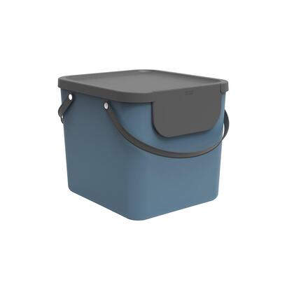 rotho-albula-horizon-blue-contenedor-para-la-separacion-de-residuos-40l